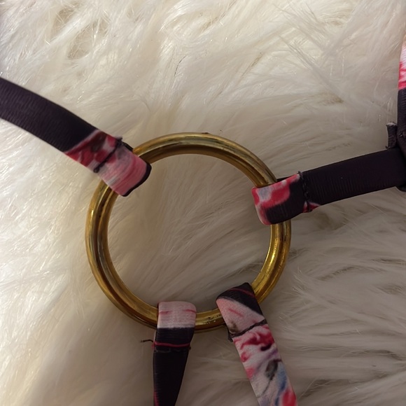 Purple & Pink Butterfly Bikini Size Small - Picture 3 of 4